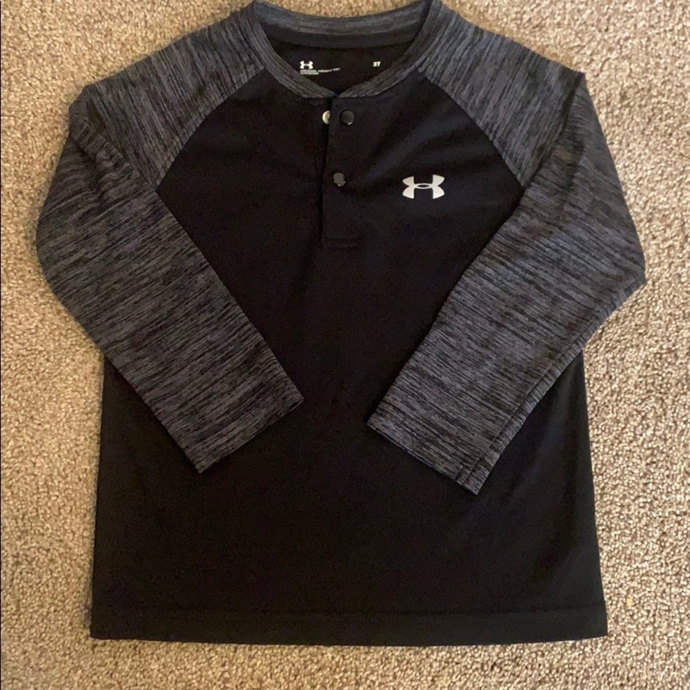 Under Armour boys long sleeve dri-fit shirt, 3T